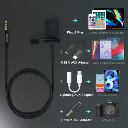 3.5mm Unidirectional Microphone,ML35-5