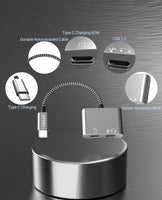 USB C to Dual USB C Splitter
