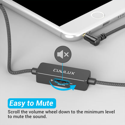 3.5mm to 3.5mm Headphone Cable,4 FT