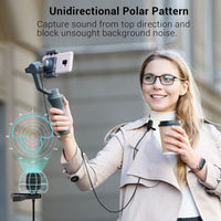 Unidirectional USB C Lavalier Microphone 1.5m