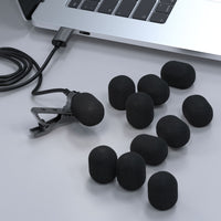 Foam Cover for Lavalier Lapel Microphone-10 PACK