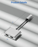 USB C to Dual USB C Splitter