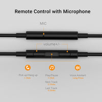 USB C to 2.5mm Headphone Cable, Black 4FT