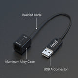 USB A to S/PDIF Optical Audio Converter,Black