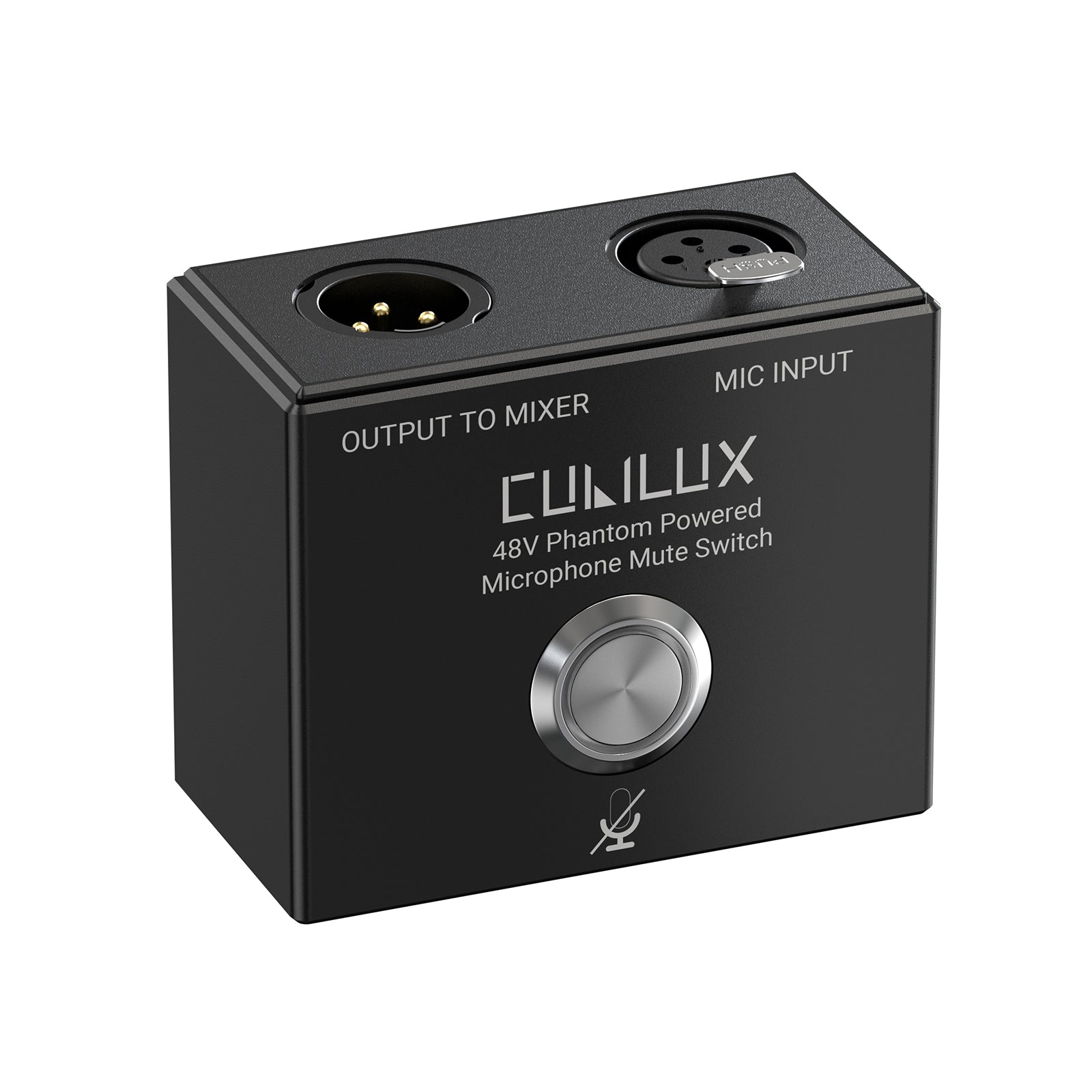 MMX-1 XLR Mute Switch for Microphone – Cubilux