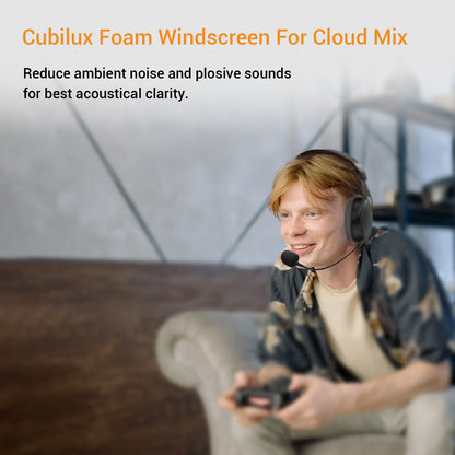 Foam Windscreen for Cloud Mix Boom Mic,10-Pack