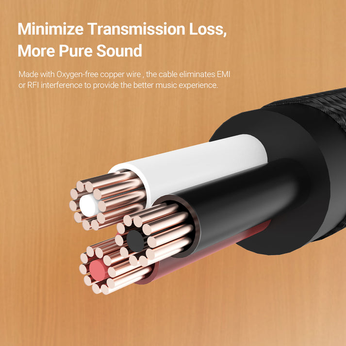USB C RCA Cable,Gray-10 FT – Cubilux