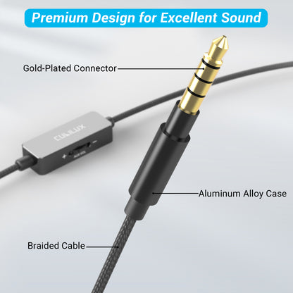 3.5mm to 3.5mm Headphone Cable,4 FT