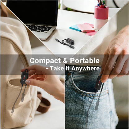 3.5mm TRRS Microphone Mute Switch Adapter