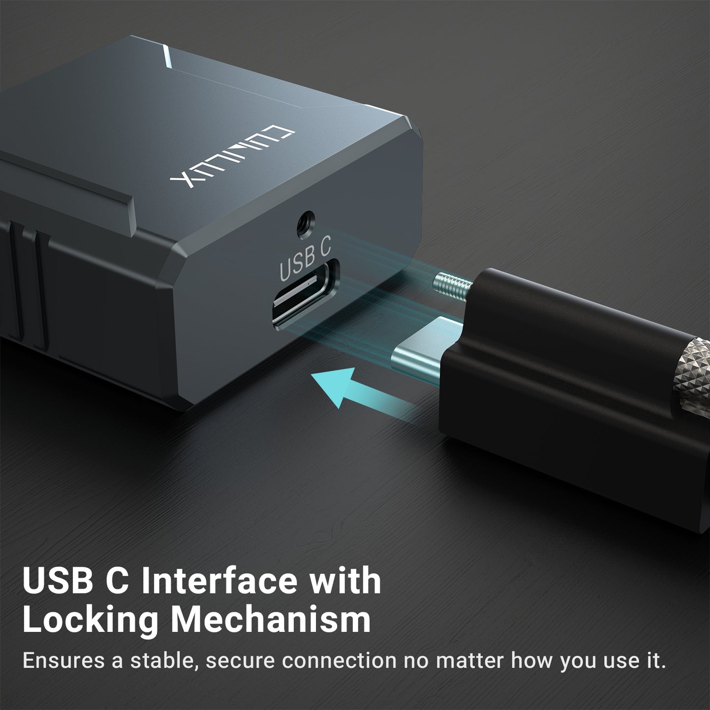 HC-4 384KHz/32-bit HiFi USB to 4.4mm Balanced Headphone Adapter