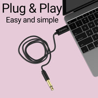 Guitar to USB A Cable