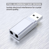 USB A Audio&MIC Splitter
