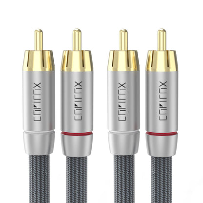 Dual RCA Male to Male AUX Cable