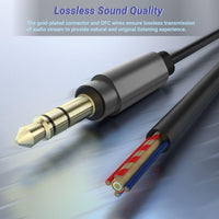 USB C Audio Cable, Gray 4FT