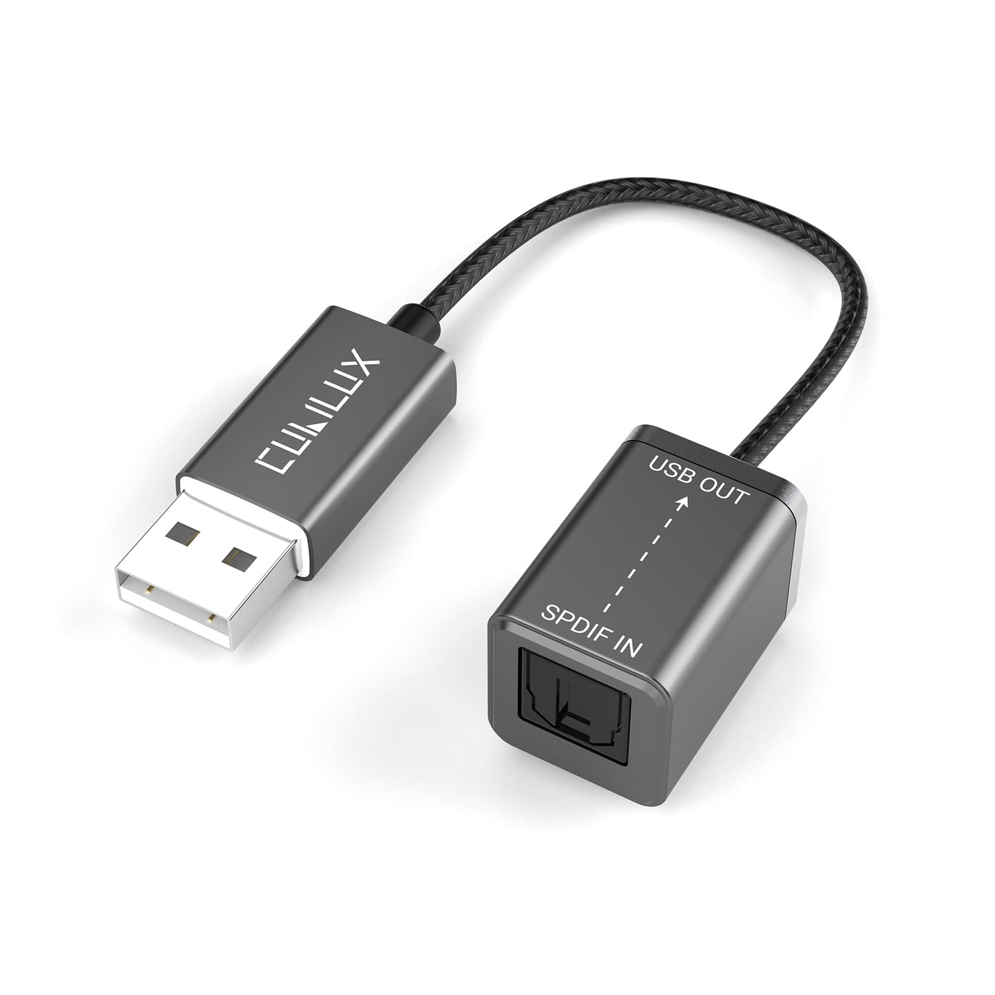 USB A SPDIF Input Adapter for PC [Stereo Recording ONLY, NOT for Playing Audio]