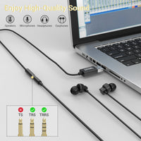 USB A to 3.5mm Jack Adapter-4FT