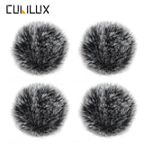 Furry Windscreen for Rode Wireless Go 4-Pack