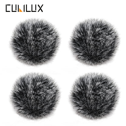 Furry Windscreen for Rode Wireless Go II-4 Pack