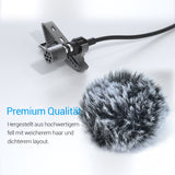 Wind Muff (Dead cat) for Lavalier Lapel Microphone 6-Pack