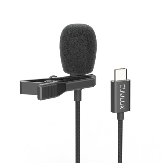 USB C Omnidirectional Lavalier Microphone,MLC-14
