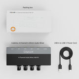 AM-K4 Mini Audio Mixer