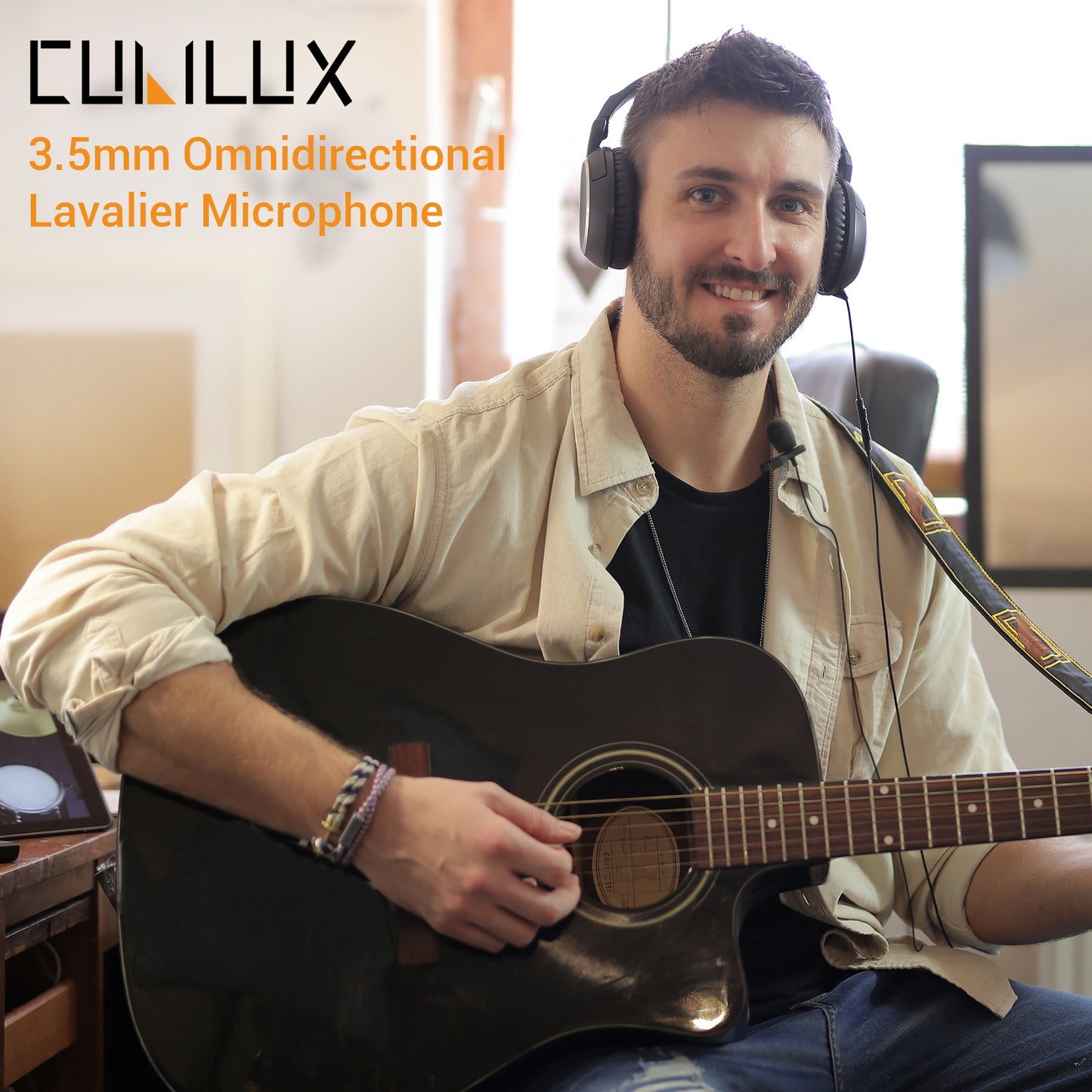 3.5mm Omnidirectional Lavalier Microphone,ML35-13