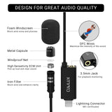 Unidirectional Lightning Lavalier Microphone